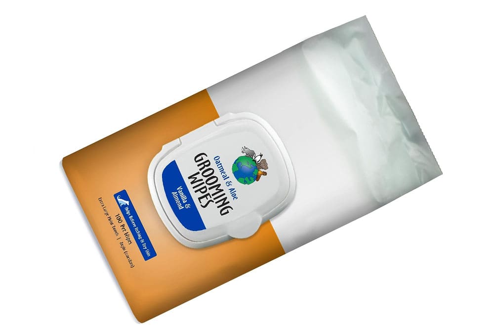 pet grooming wipes